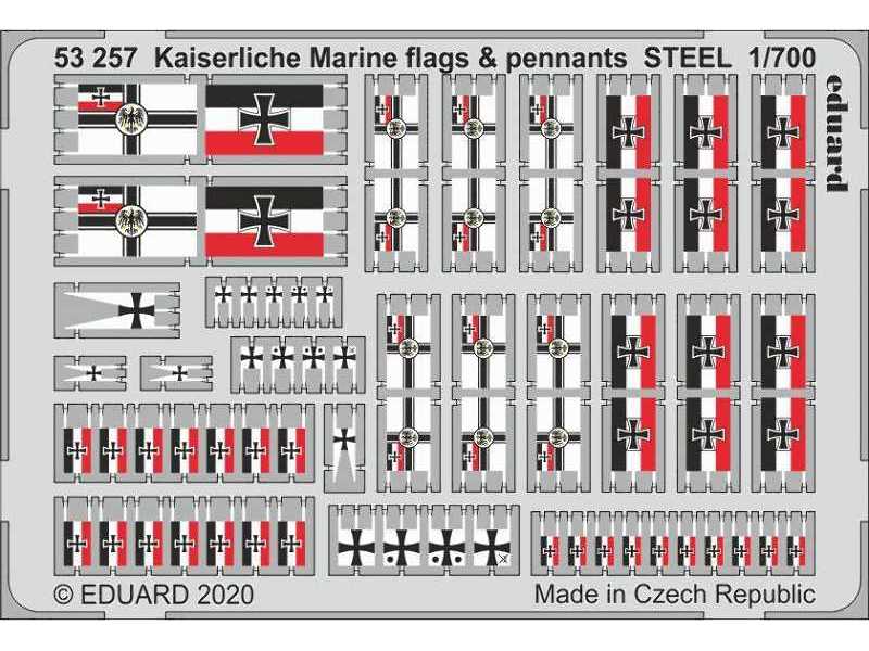 Kaiserlische Marine flags & pennants STEEL - image 1 Kaiserlische Marine flags & pennants STEEL - image 1