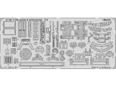 F-35B canopy & undercarriage - Italeri - image 1