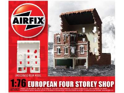 European Four Storey Shop Ruin - image 1