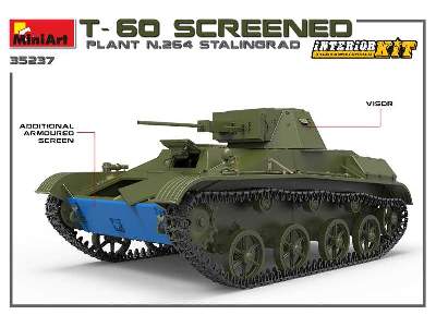T-60 Screened (Plant No.264 Stalingrad) Interior Kit - image 26