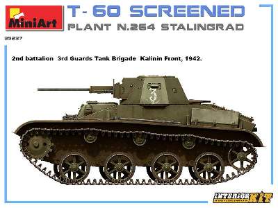 T-60 Screened (Plant No.264 Stalingrad) Interior Kit - image 47