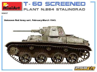T-60 Screened (Plant No.264 Stalingrad) Interior Kit - image 48
