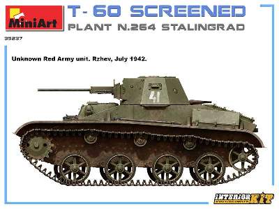 T-60 Screened (Plant No.264 Stalingrad) Interior Kit - image 49