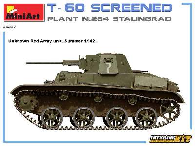 T-60 Screened (Plant No.264 Stalingrad) Interior Kit - image 50