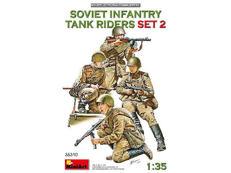 Soviet Infantry Tank Riders Set 2 - image 1