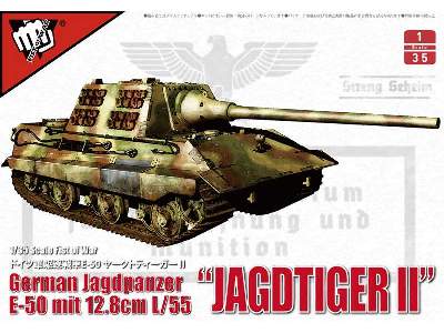 Fist Of War German WWii E50 Jagdtiger Ii With 105mm Gun - image 1