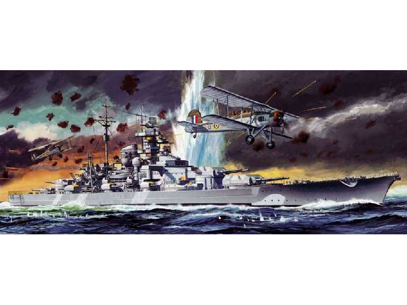 Sink The Bismarck - 27 May 1941 - Bismarck + RN Swordfish - image 1 Sink The Bismarck - 27 May 1941 - Bismarck + RN Swordfish - image 1