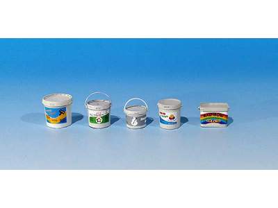 Plastic Containers For Paint - image 1
