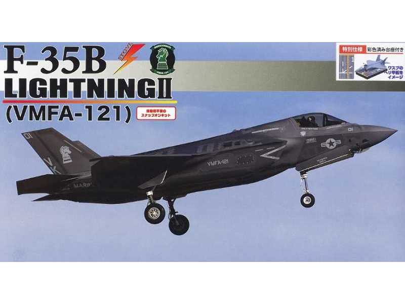 F-35b Lightning Ii (Vmfa-121) Special Edition (W/Painted Pedesta - image 1 F-35b Lightning Ii (Vmfa-121) Special Edition (W/Painted Pedesta - image 1