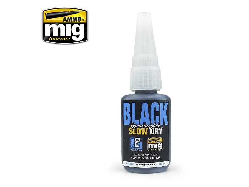 Black Slow Dry Cyanoacrylate - image 1