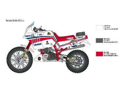 Yamaha Ténéré 660cc Paris Dakar 1986 - image 4