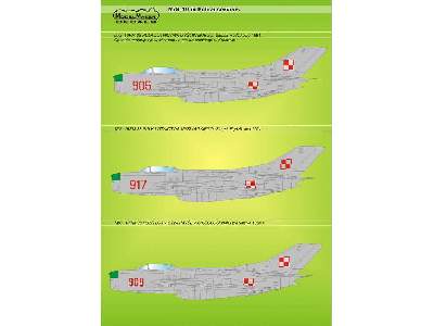 Mig-19 In Polish Service Masks - image 3