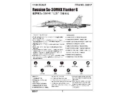 Russian Su-30mkk Flanker G - image 3