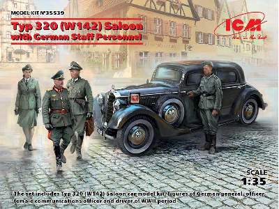 Mercedes-Benz Typ 320 (W142) Saloon with German Staff Personnel - image 1
