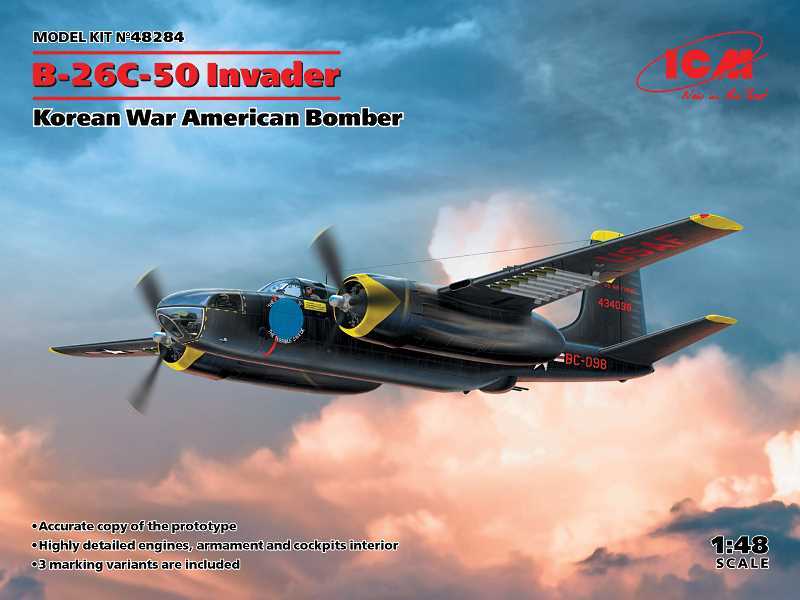 B-26C-50 Invader, Korean War American Bomber - image 1 B-26C-50 Invader, Korean War American Bomber - image 1