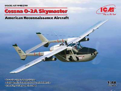 Cessna O-2A Skymaster, American Reconnaissance Aircraft - image 1