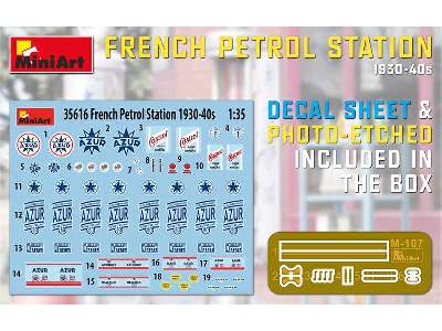 French Petrol Station 1930-40s - image 2