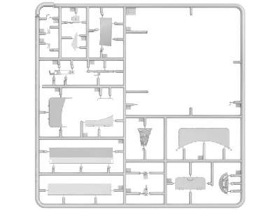 Sla Apc T-54 W/dozer Blade. Interior Kit - image 7