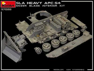 Sla Apc T-54 W/dozer Blade. Interior Kit - image 65