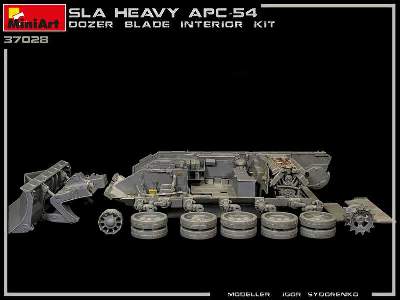 Sla Apc T-54 W/dozer Blade. Interior Kit - image 66