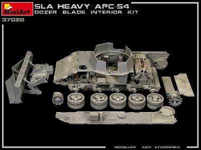Sla Apc T-54 W/dozer Blade. Interior Kit - image 67