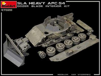 Sla Apc T-54 W/dozer Blade. Interior Kit - image 68