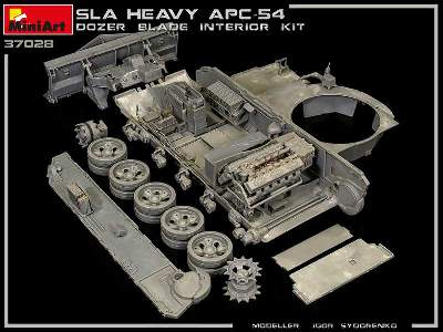 Sla Apc T-54 W/dozer Blade. Interior Kit - image 71