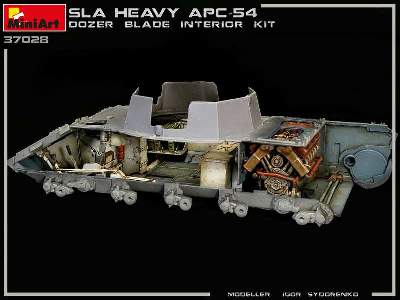 Sla Apc T-54 W/dozer Blade. Interior Kit - image 74