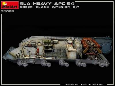 Sla Apc T-54 W/dozer Blade. Interior Kit - image 75