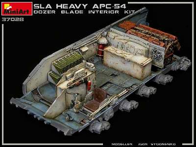 Sla Apc T-54 W/dozer Blade. Interior Kit - image 76