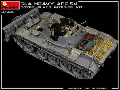 Sla Apc T-54 W/dozer Blade. Interior Kit - image 79