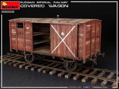 Russian Imperial Railway Covered Wagon - image 21