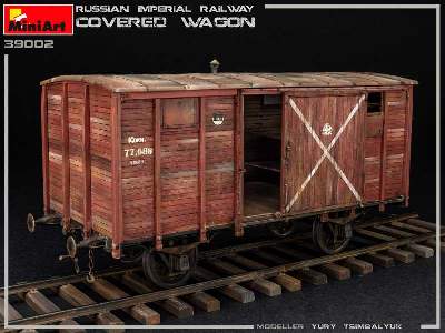 Russian Imperial Railway Covered Wagon - image 22