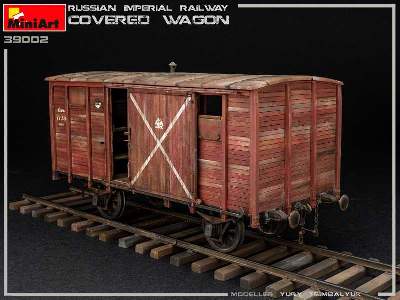 Russian Imperial Railway Covered Wagon - image 23