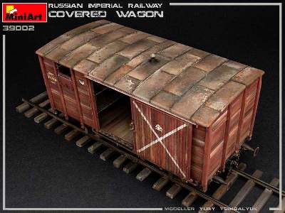 Russian Imperial Railway Covered Wagon - image 30
