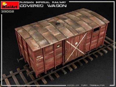 Russian Imperial Railway Covered Wagon - image 31