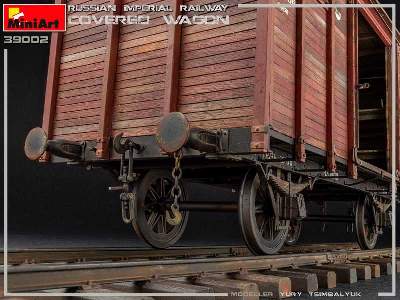Russian Imperial Railway Covered Wagon - image 32