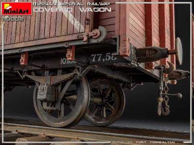 Russian Imperial Railway Covered Wagon - image 33