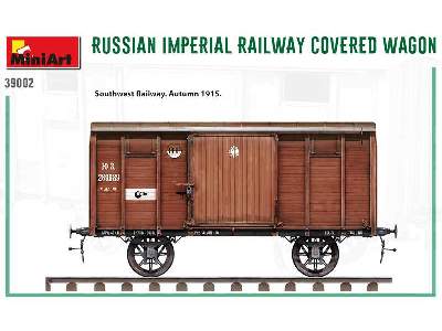 Russian Imperial Railway Covered Wagon - image 37