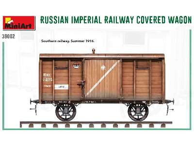 Russian Imperial Railway Covered Wagon - image 38