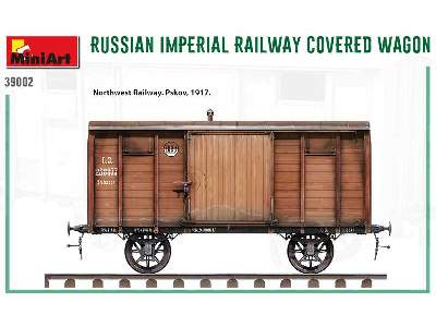 Russian Imperial Railway Covered Wagon - image 39