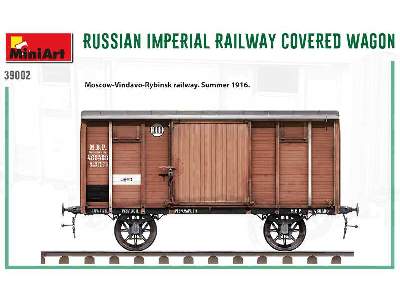 Russian Imperial Railway Covered Wagon - image 40