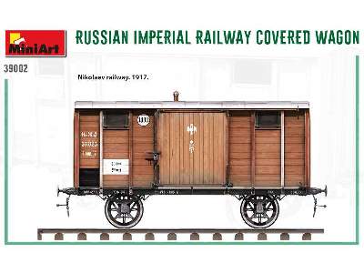 Russian Imperial Railway Covered Wagon - image 42