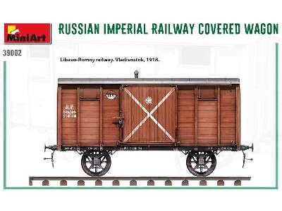 Russian Imperial Railway Covered Wagon - image 44