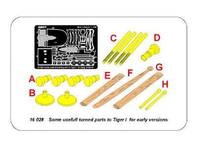 Some usefull turned parts to Tiger I for early versions - image 10