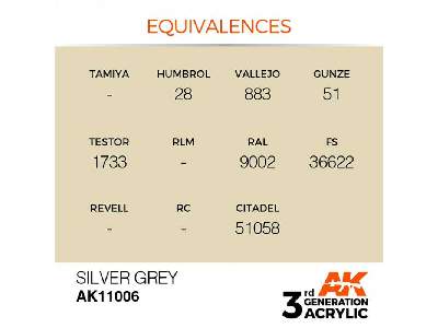 AK 11006 Silver Grey - image 2