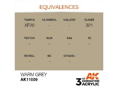 AK 11009 Warm Grey - image 2