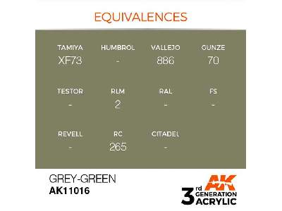 AK 11016 Grey-green - image 2