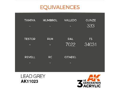 AK 11023 Lead Grey - image 2