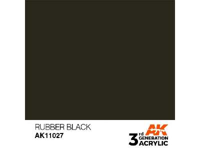 AK 11027 Rubber Black - image 1